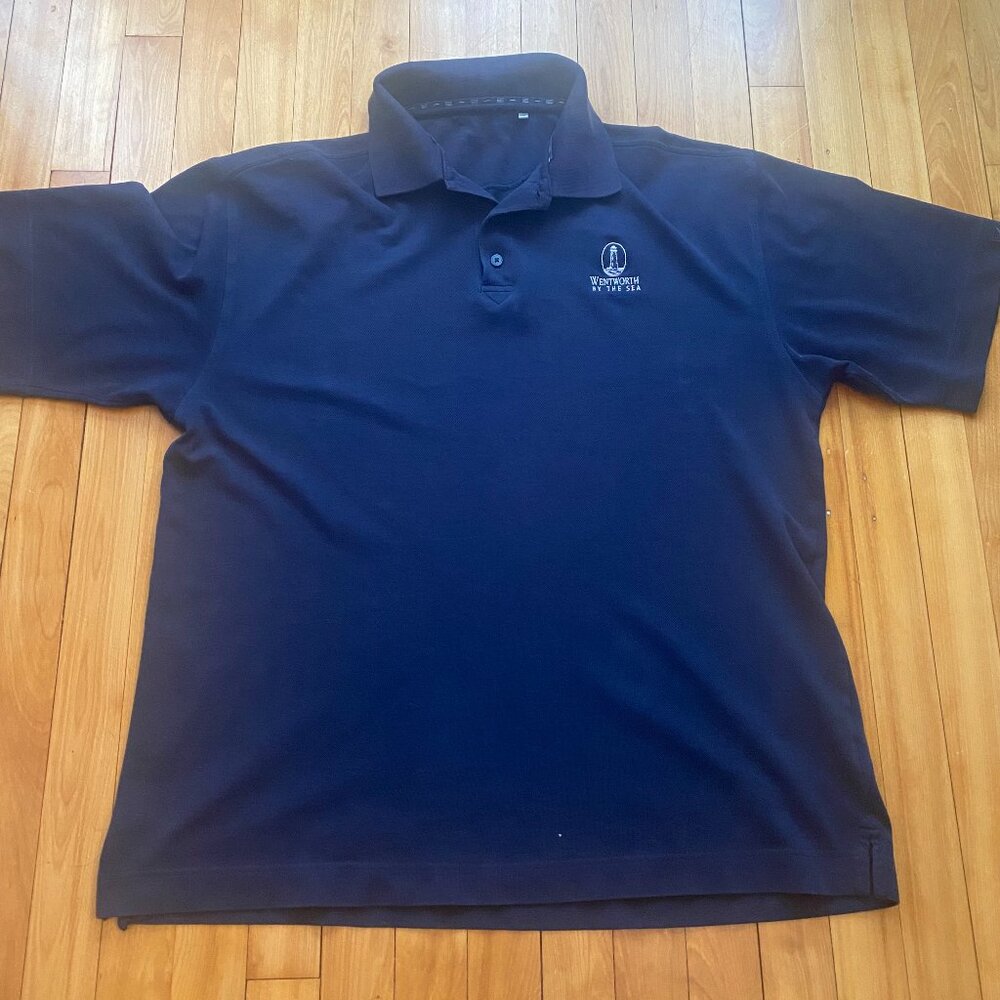 Men's Navy 'Wentworth By the Sea' (NH) Polo Shirt. See descript for measurement‎